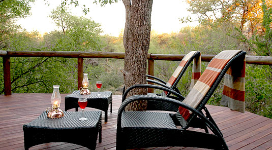 Motswiri Safari Lodge - Villa Deck -  Madikwe Game Reserve